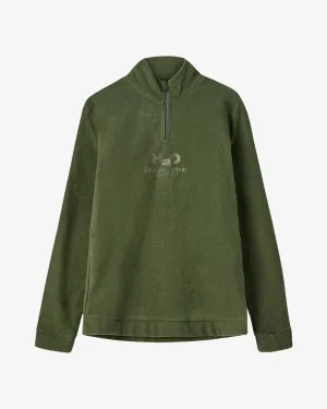 Blåvand 1/2 Zip Fleece - Army