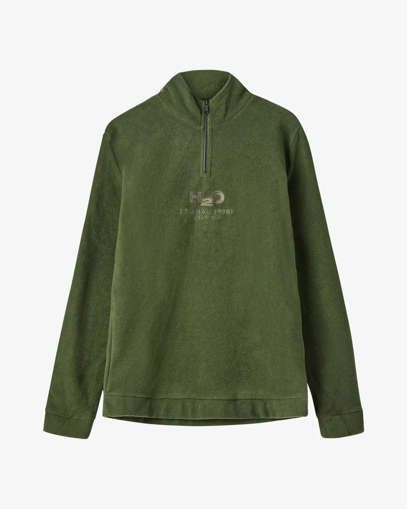 Blåvand 1/2 Zip Fleece - Army