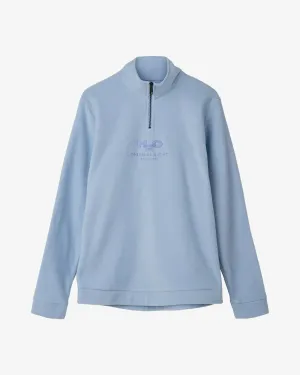 Blåvand 1/2 Zip Fleece - Baby Blue