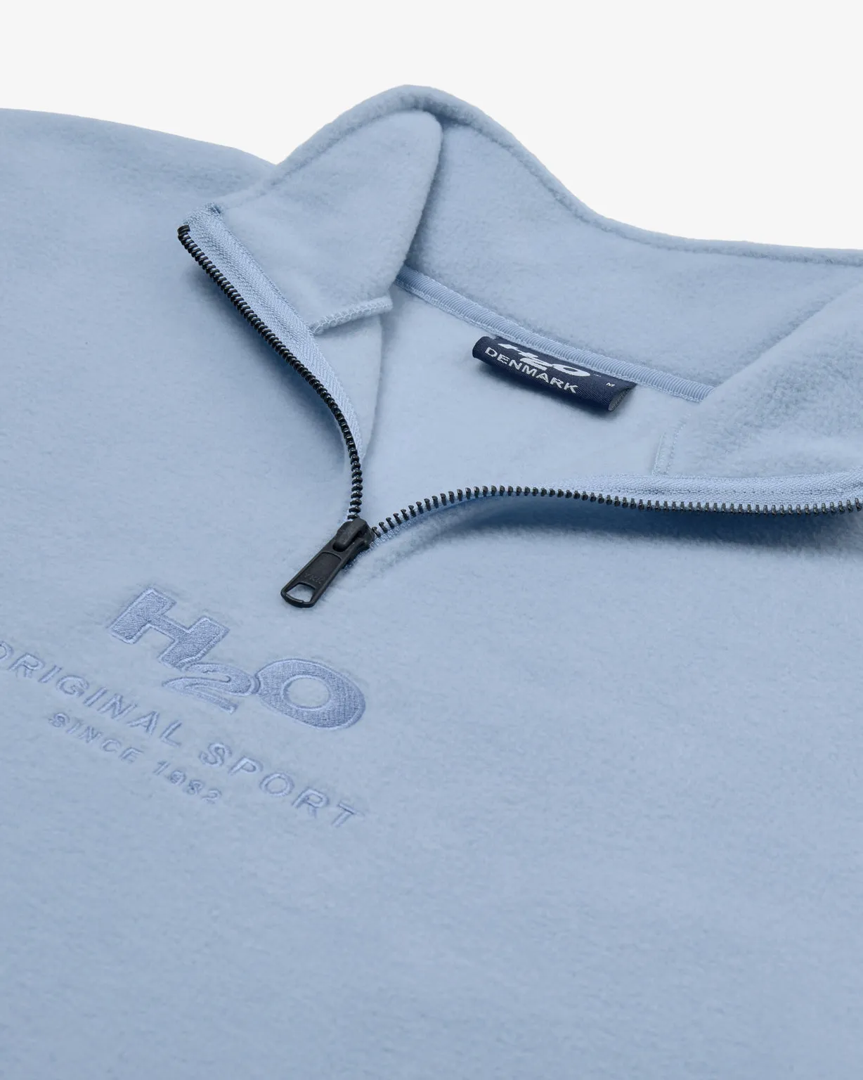 Blåvand 1/2 Zip Fleece - Baby Blue