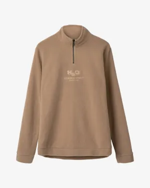 Blåvand 1/2 Zip Fleece - Oak