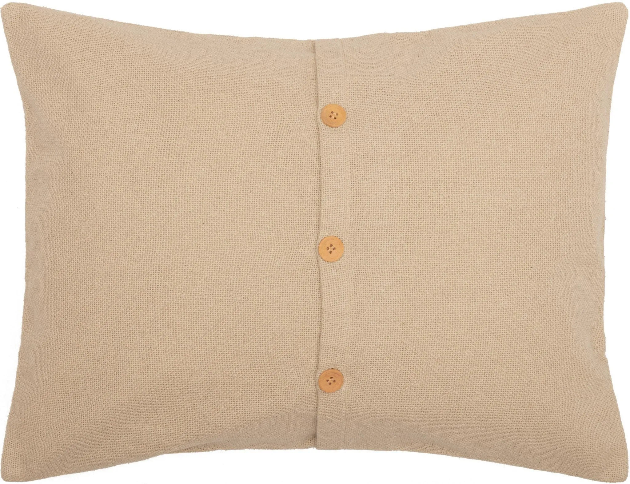 Burlap Vintage Standard Sham 21x27"