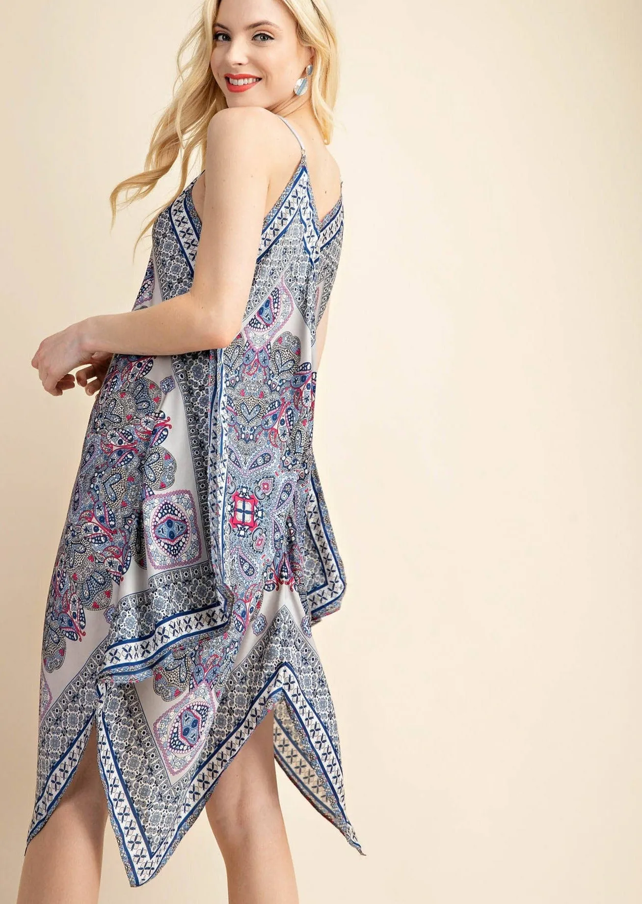 Cabana Handkerchief Tunic  Dress