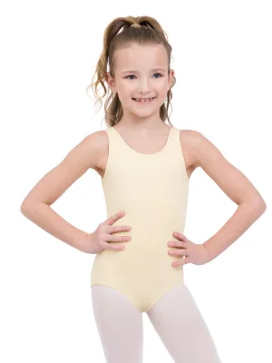 CAPEZIO CC201 Girls High-Neck Tank Leotard