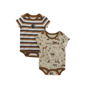 Carhartt Kid's Short Sleeve Farm Infant Set Bodysuit