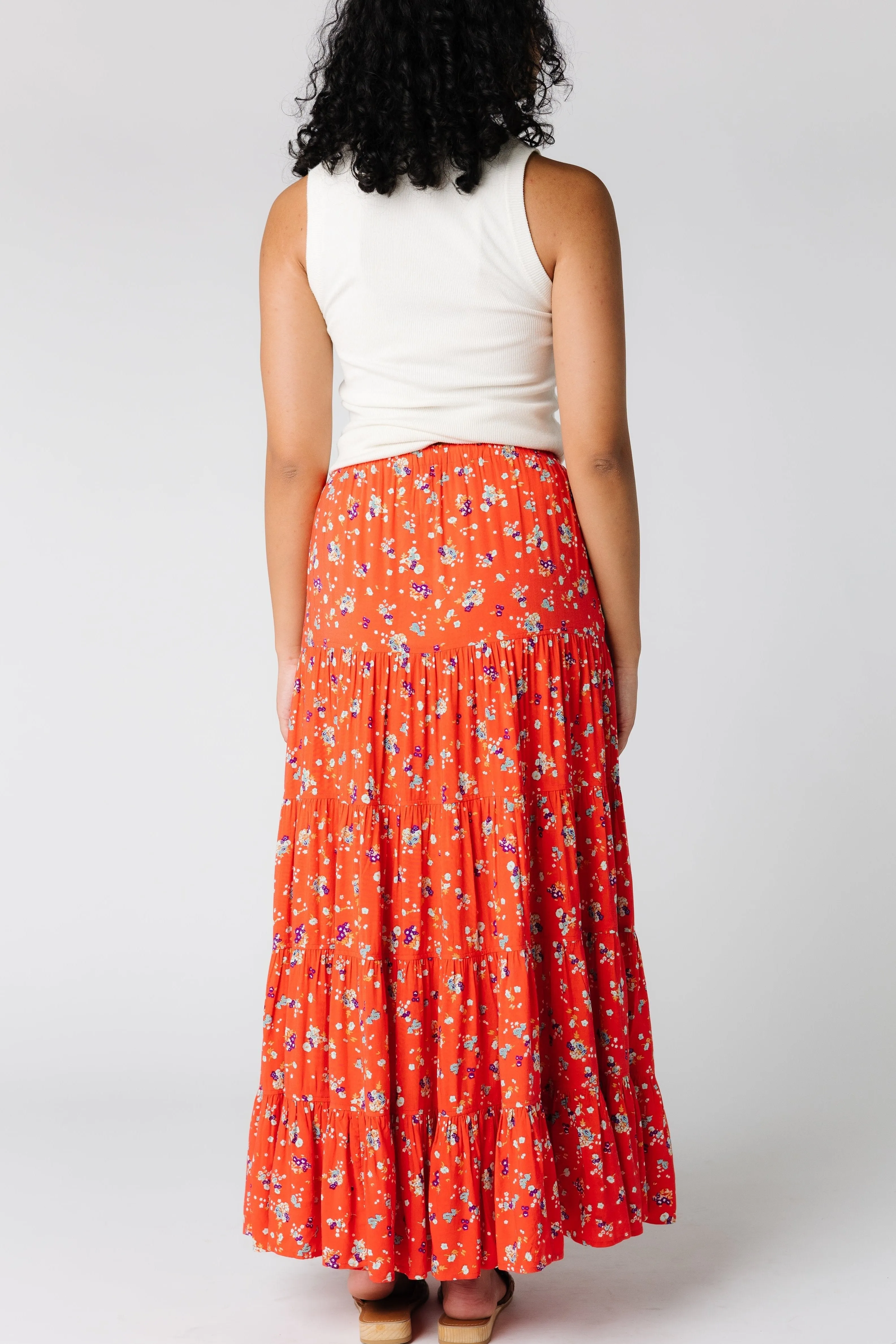 Citrus Sahara Coral Skirt