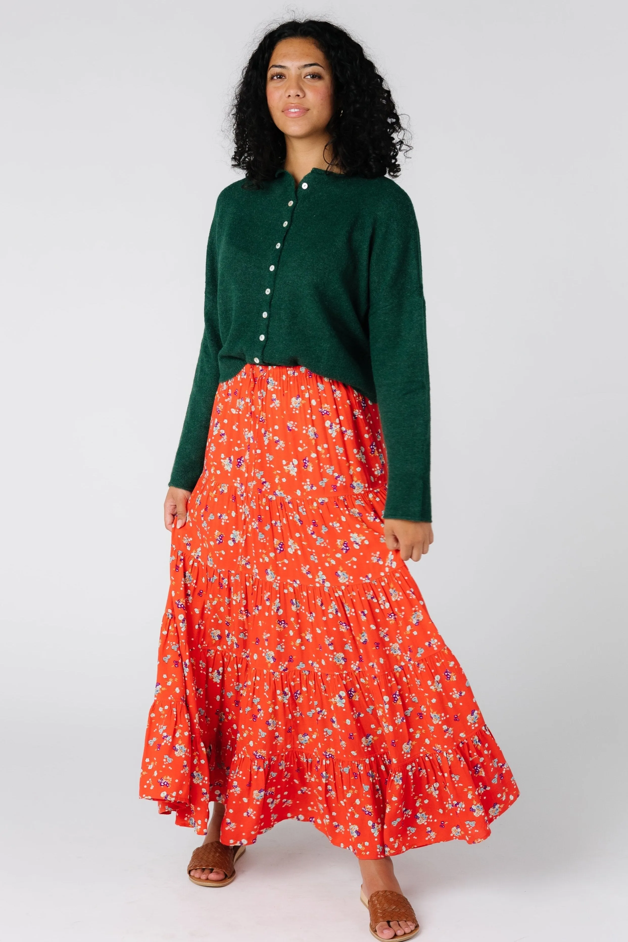 Citrus Sahara Coral Skirt