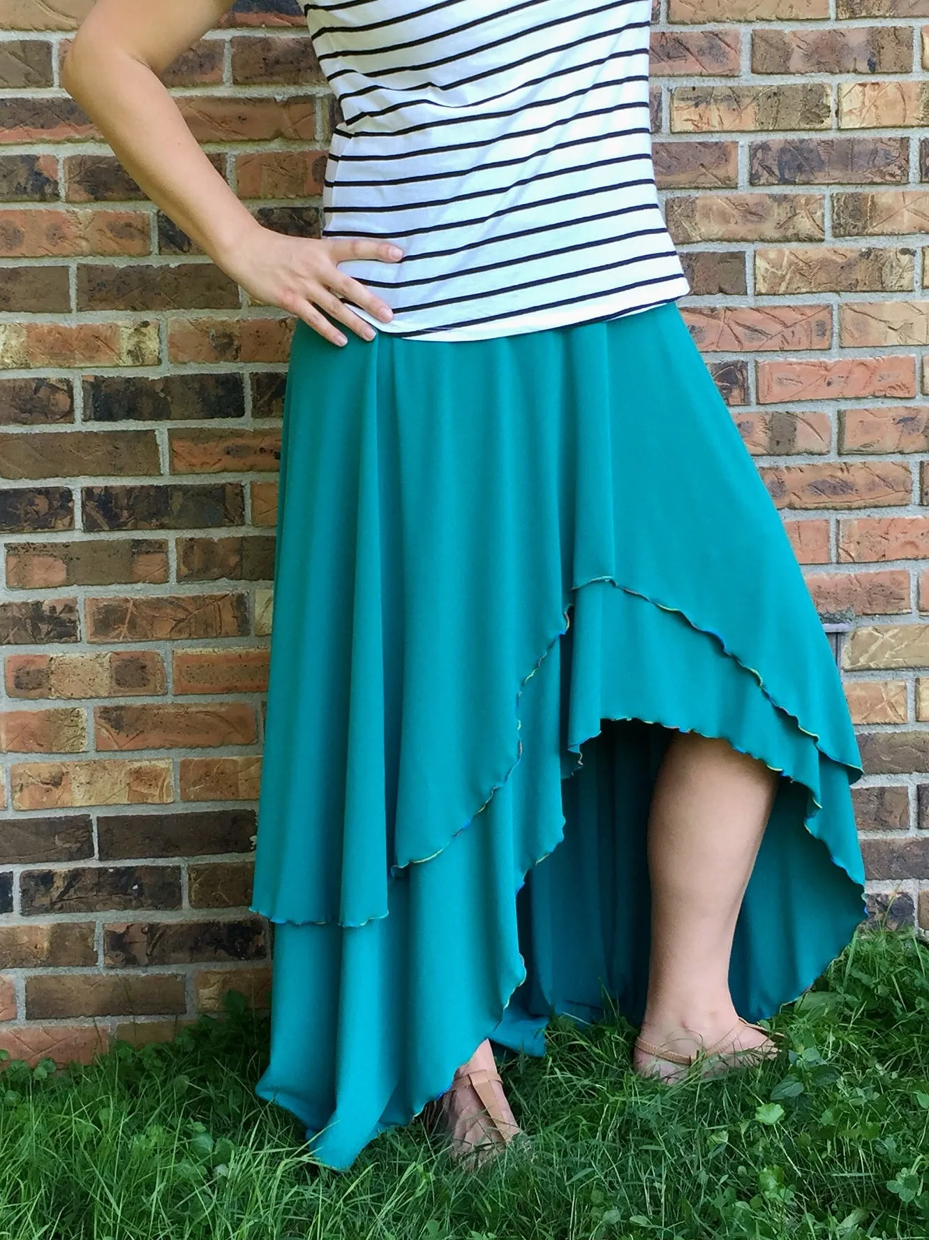 Duchess High-Low Skirt