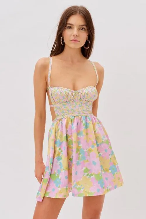 For Love and Lemons Emily Backless Dress