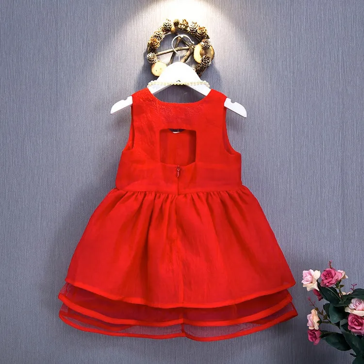 Girls Layered Party Dress - ONLY 5 LEFT !!!