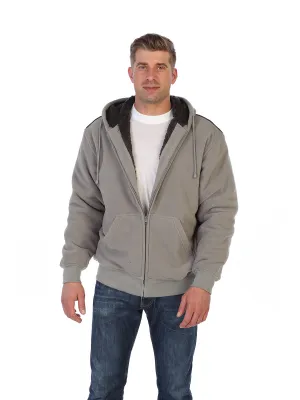 Men's Polar Fleece Hoodie W/ Sherpa Lining