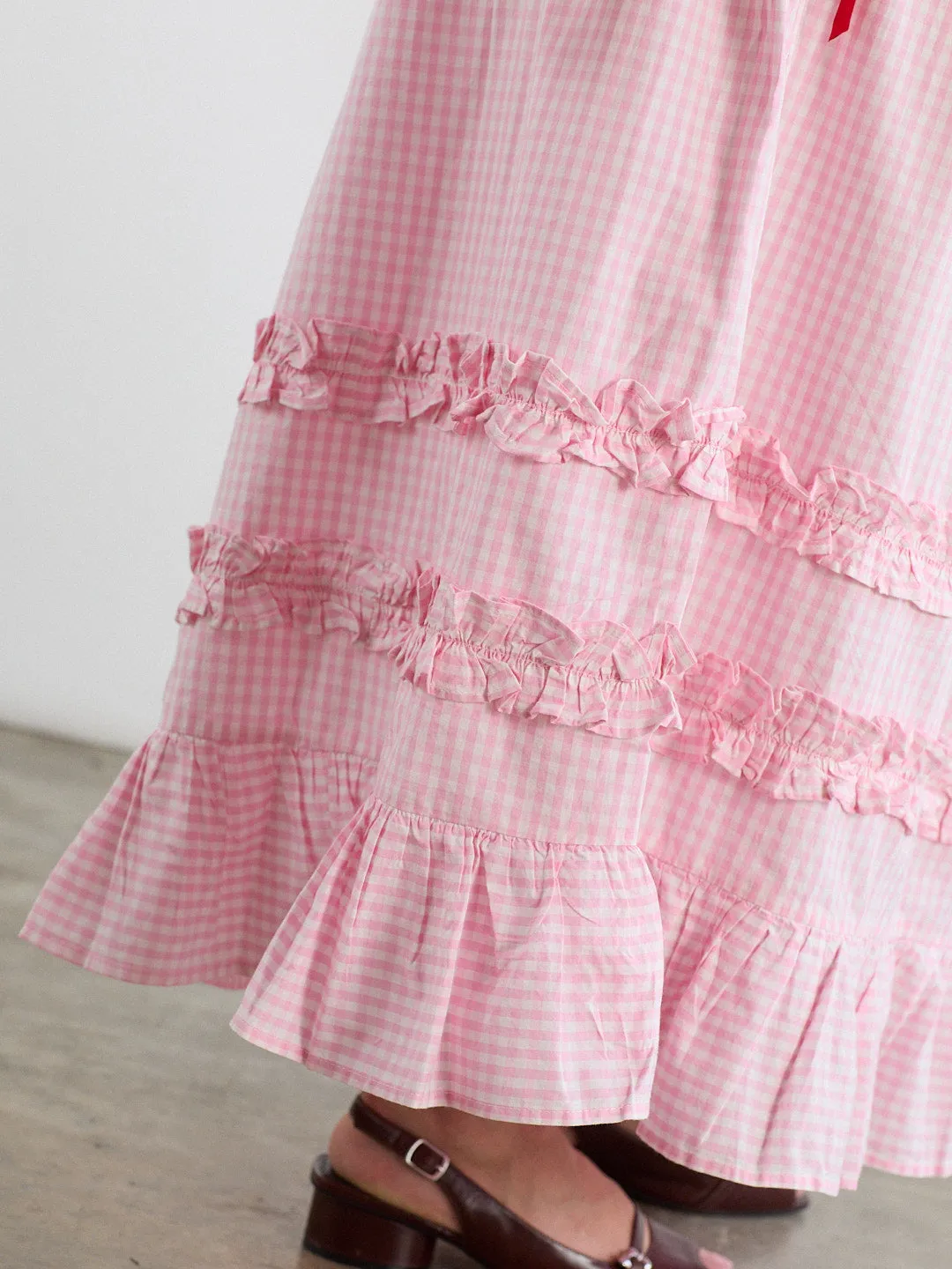 Olivia Ruffle Skirt - Pink