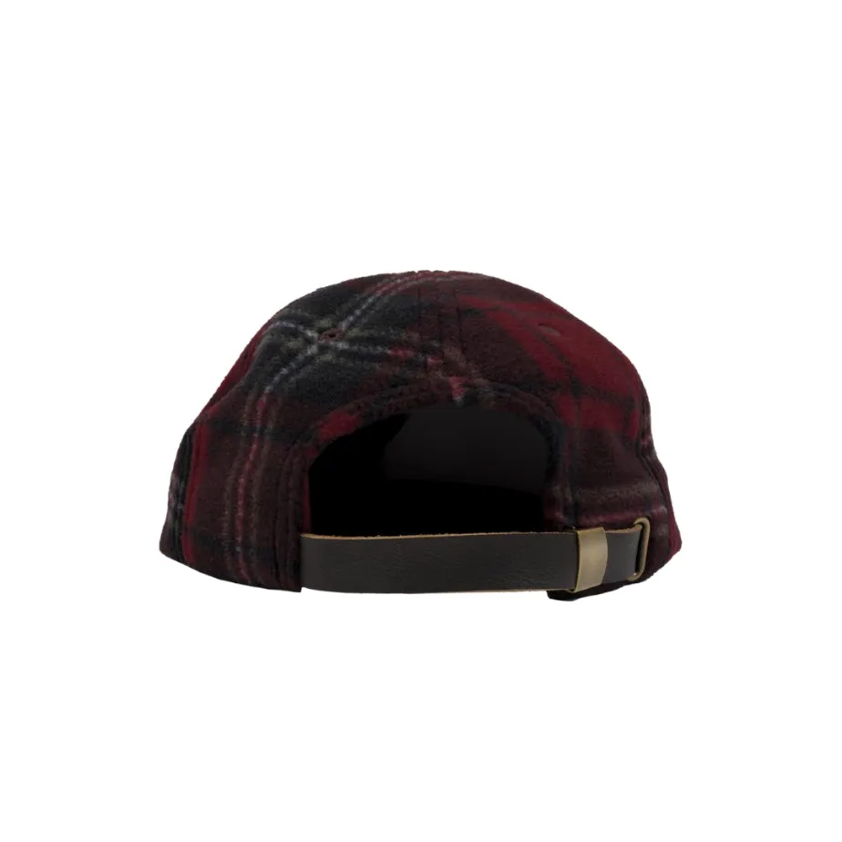 Patta Tartan Polar Fleece - Cap Multi/Biking Red