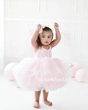 Pink Ballerina Couture Dress