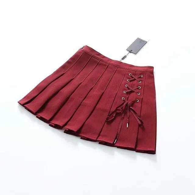 "TIED" SKIRT