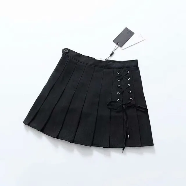 "TIED" SKIRT