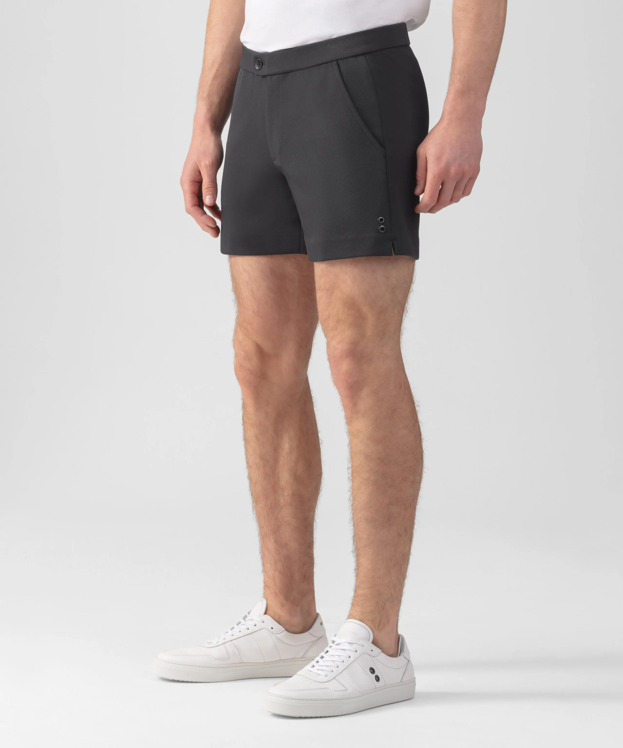 RD Tennis Shorts: Lava Grey