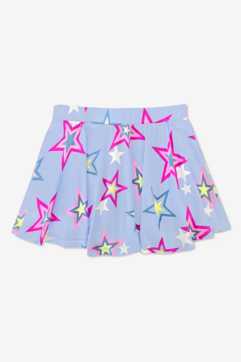 Simply Soft Skort - Chambray Fuchsia Star