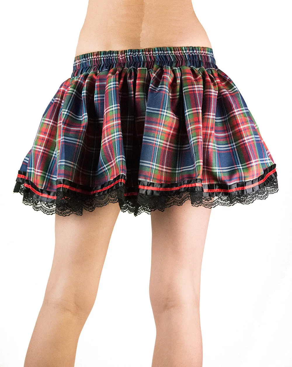 Tartan Checkered Skirt