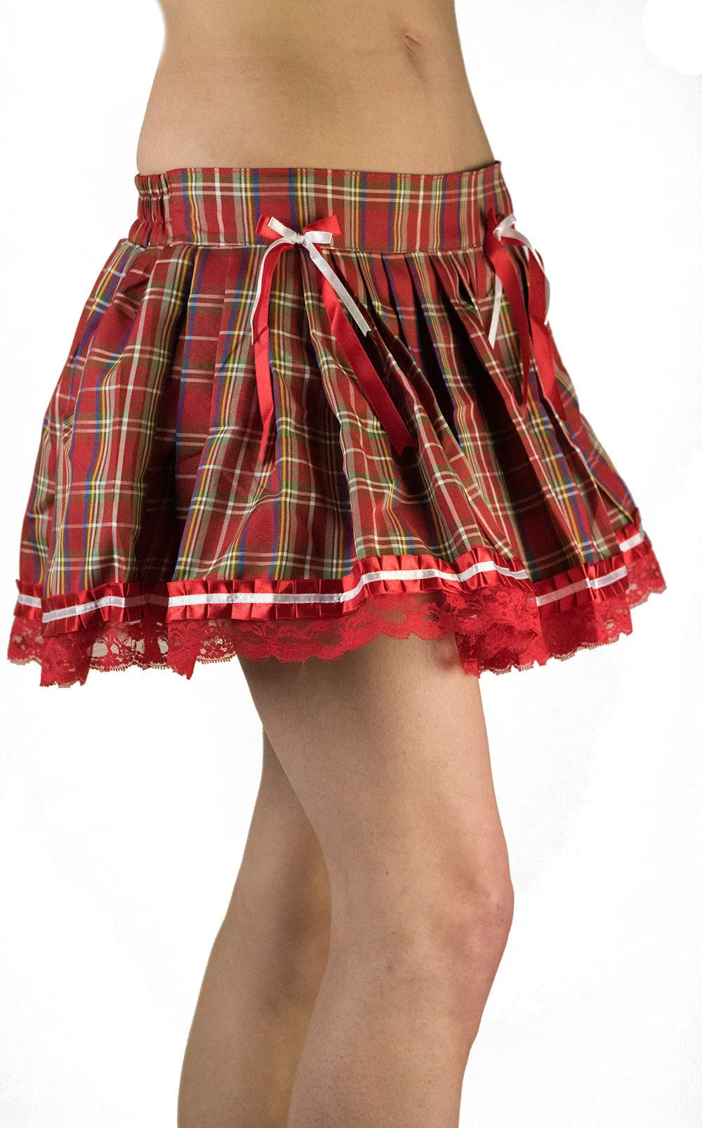 Tartan Checkered Skirt