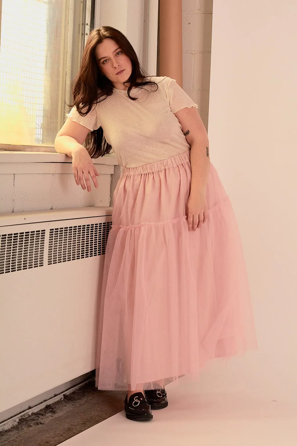 Tilly Skirt Pink Ballet Tulle