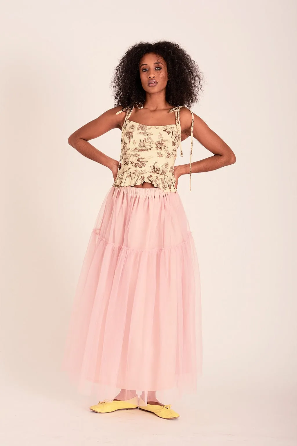 Tilly Skirt Pink Ballet Tulle