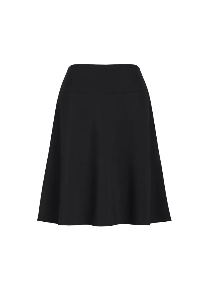 Womens Bandless Flared Skirt